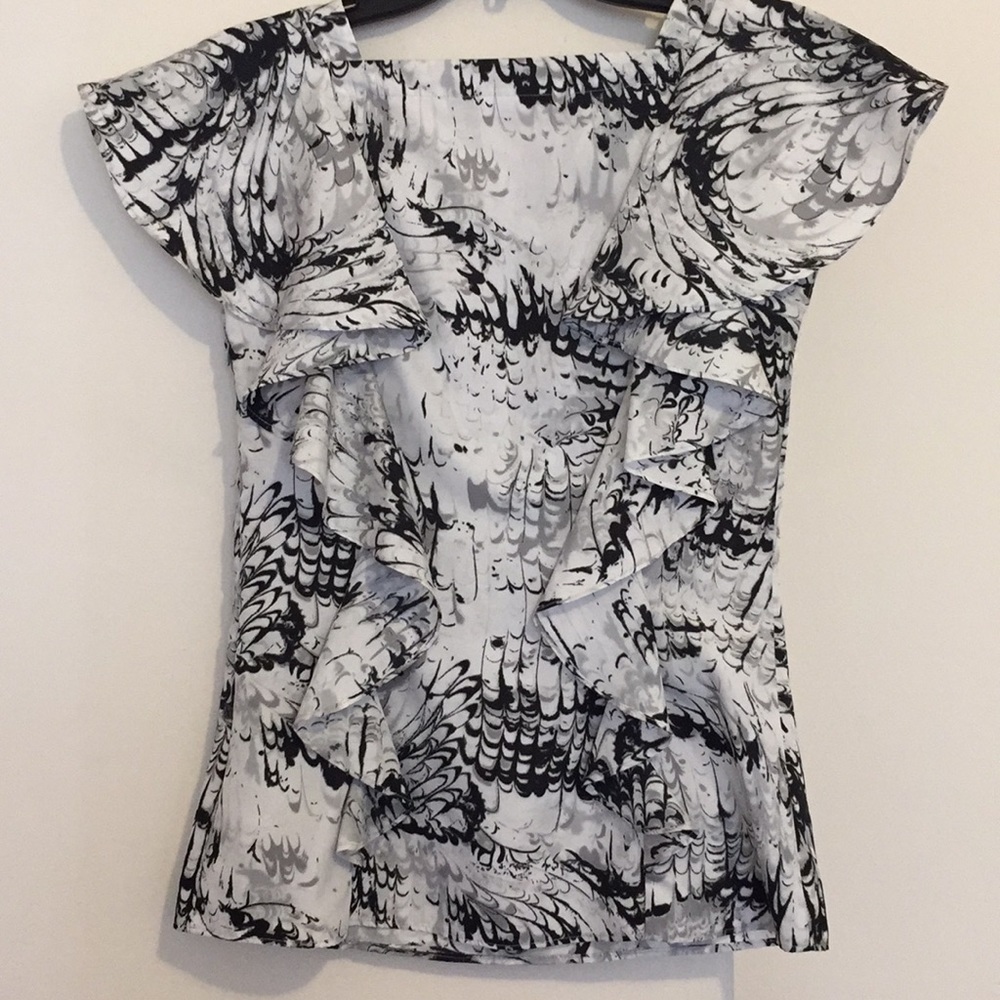 Allen B. Ruffle Top - Picture 2 of 5